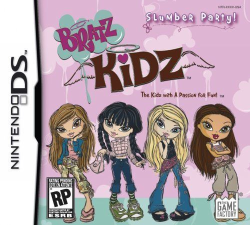 Bratz Kidz box art for Nintendo DS